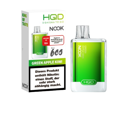 HQD Nook - Green Apple Kiwi